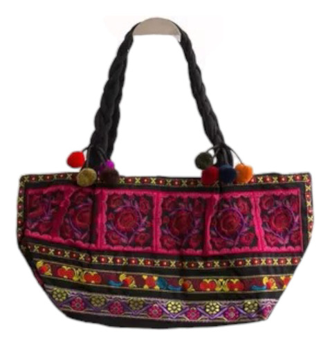 Cartera Bordada Thai 002 - Demialma