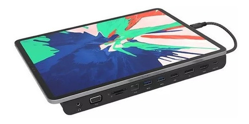 Hub Casa Pro Usb-c Multiple Con Base Adam Elements