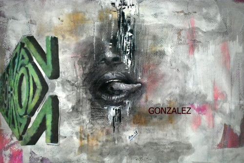 Obra Técnica Mixta. Dibujo. Juan Gonzalez. Obra Grafica.