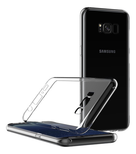 Funda Para Samsung S8 Plus Tpu 100% Transparente Antishock