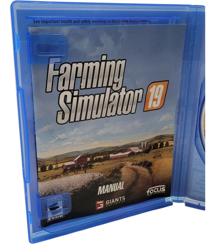 Jogo Farming Simulator 19 Ps4 Original Mídia Física (Usado)
