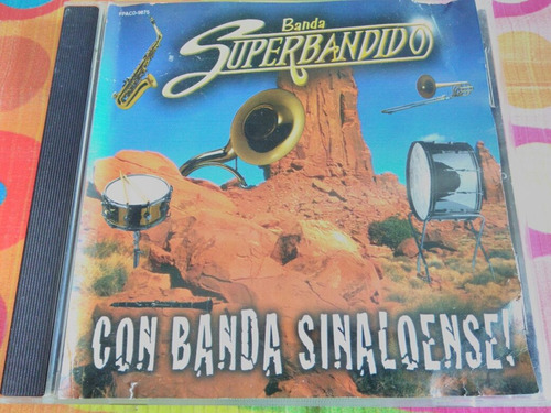 Banda Superbandido Cd Con Banda Sinaloense 