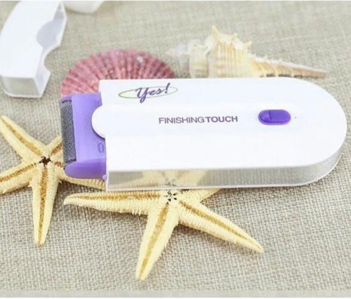 Depilador A Laser Recarregável | Indolor | Branco/roxo | Usb