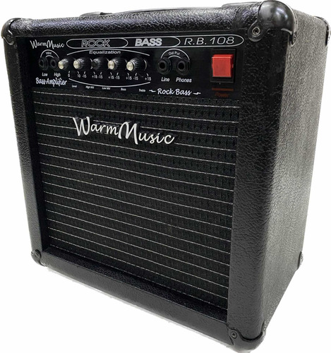 Amplificador Warm Music 108 Rb Baixo Raridade Mostruario