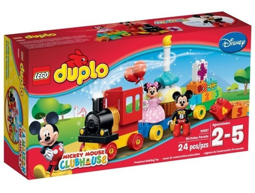 Todobloques Lego 10597 Duplo Cumpleaños Mickey Y Minnie