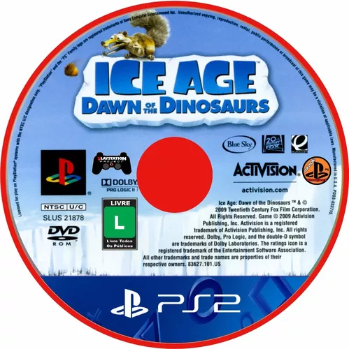 Jogo Ice Age 3: Dawn of the Dinosaurs - PS2