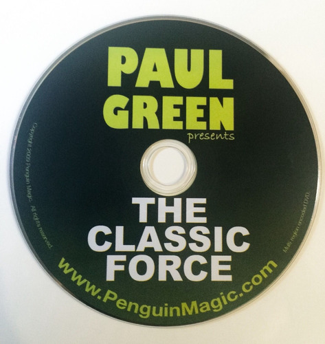 Trucos De Magia The Classic Force De Paul Green