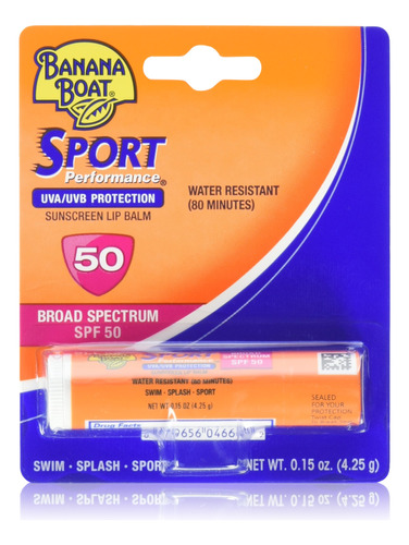 Pltano Boat Spf  50sport Blsamo De Labios 0.15oz (3pack)