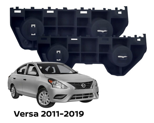 Guias Soporte Fascia Delantera Versa 2016 Original