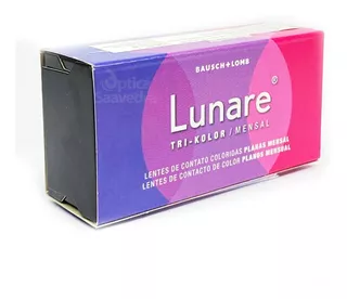 Lunare Lentes De Contacto Color Trikolor Cosmeticas Optica