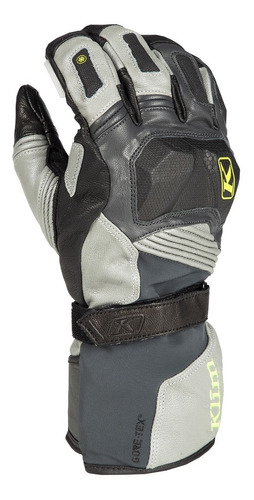 Guantes Moto Klim Badlands Gtx Long Gray Bamp Group