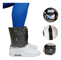 Comprar Caneleira Kit Tornozeleira Peso 3kg Par Treino Academia Musc