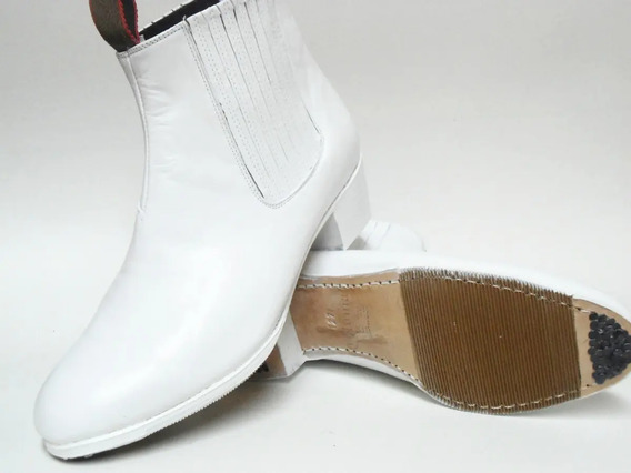Botin Charro Blanco | MercadoLibre 📦
