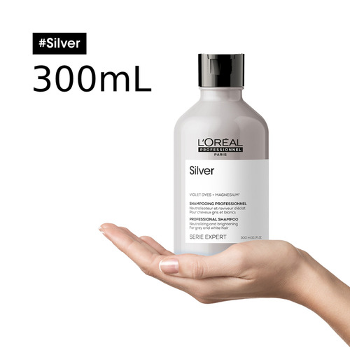 Imagen 6 de 7 de Shampoo Matizador Silver 300ml L'oréal Professionnel