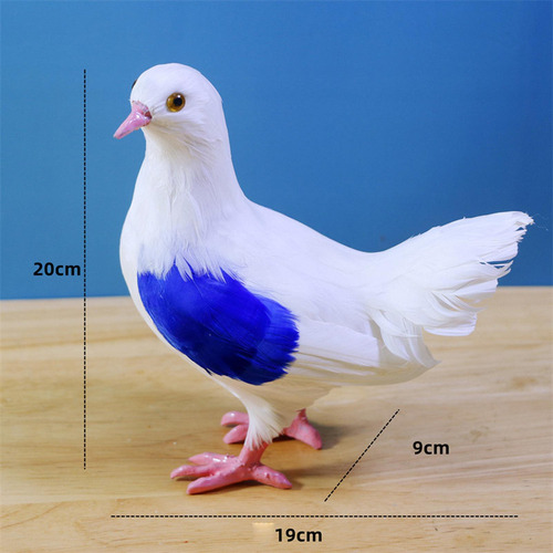 Y Artificial Pigeon Model Artificial Bird For Yard