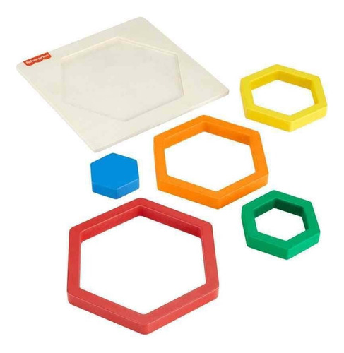 Fisher-price Rompecabezas De Arcoíris De Madera 03 Hxt98