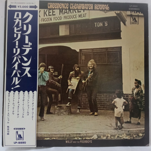 Creedence Clearwater Revival Willy And The Poor Boys Jap Obi