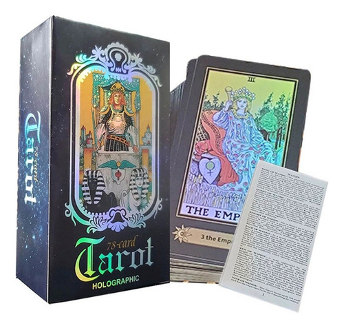 Tarot Rider Waite Versión Holográfica Edición King Ha