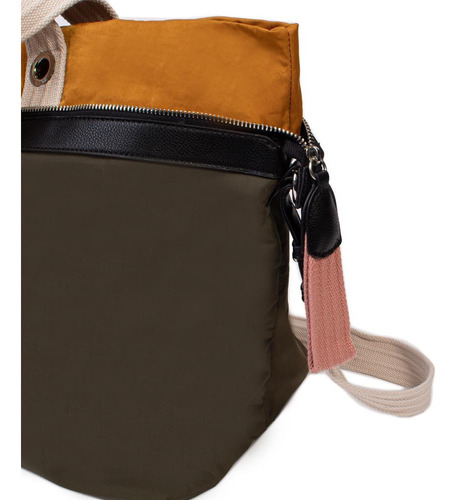 Cartera Shopper Blando Bicolor Isadora