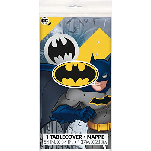 Cubierta De Mesa De Plástico Rectangular De Batman, 54...