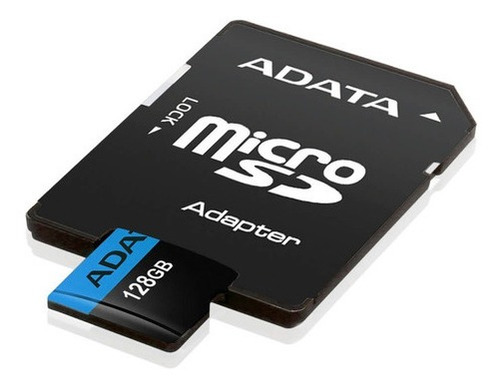 Imagen 2 de 10 de Memoria Micro Sd 128gb Clase 10 80mb/s Adata Uhs-i Cel Camar