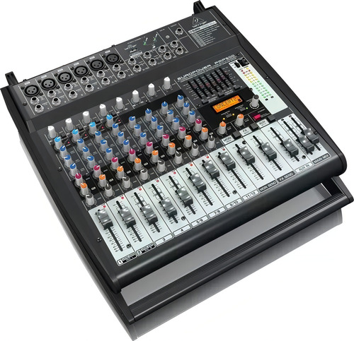 Consola Potenciada Behringer Pmp500 12 Canales 500w Efectos