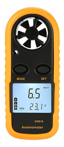 Anemómetro Digital  Mini Lcd, Velocidad Del Viento, V