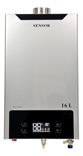 Calefon A Gas 16lts Tiro Balanceado-forzado Sensor Interior-