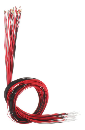 20 Cables Micro Litz Azul 30 Centimetros Azul 30 Centimetros