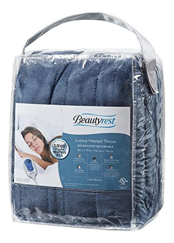 Manta Eléctrica Calefactada Beautyrest Plush Tecnología De C