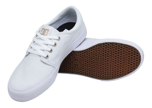 Tênis Dc Shoes Trase Tx Feminino White Gum