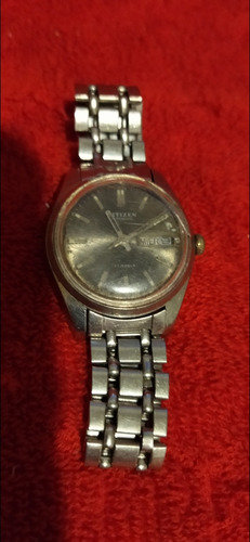 Reloj Vintage Citizen Automático 17 Joyas / Parawater Raro.