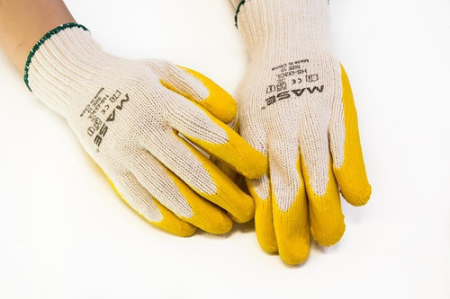 Guante Latex Antideslizante Tejido Mase