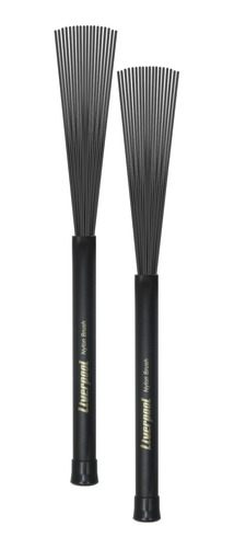 Kit Baquetas Roods Rd 161, Feltro Lf S, Vassourinhas Va 184 Cor Palha Tamanho 5a