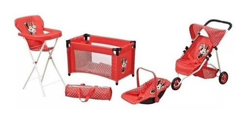 Imagen 4 de 6 de Combo Coche De Muñeca Practicuna Huevito Y Silla Chavay
