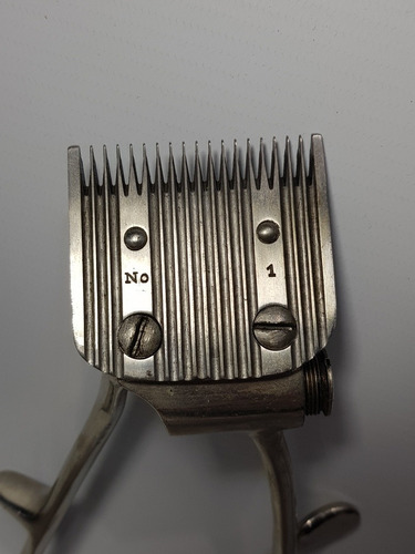 Imagen 3 de 10 de Peluquería Antigua Máq Cortar Cabello S/ Uso Delta Mag 56387