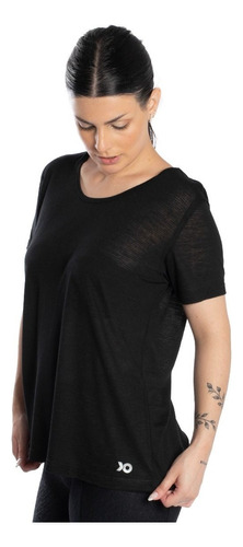 Remera Admitone Wf Riley Negro Mujer