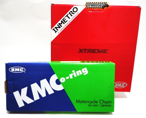 Kit Relação Transmissão Honda Cb 300 Retentor Xtreme Vaz Kmc