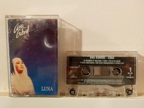 Cassette De Época Ana Gabriel- Luna