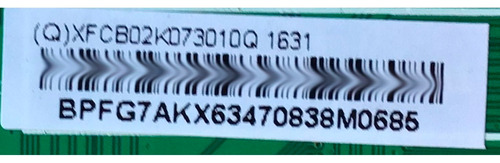 Kit Tv Vizio Xfcb02k073 44-9771056a Adtvf2108ad1 D32-d1 (Usado)
