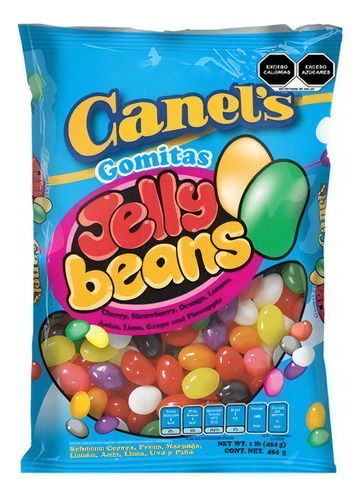 Jelly Beans Frijolitos Frutales 454g Canels