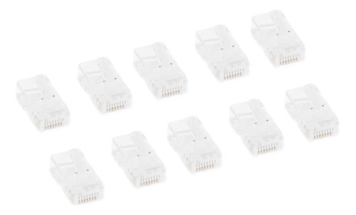 100 Piezas De Cable Ethernet Tf1013d Cat5 Rj45 8p8c