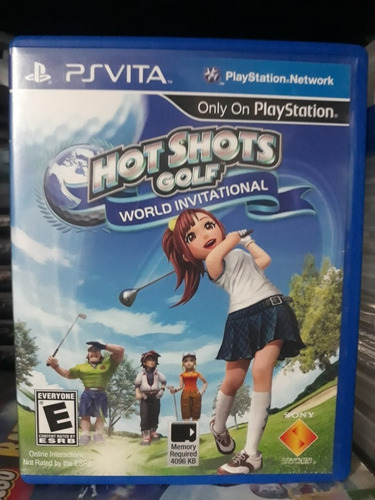 Hot Shots Golf World Invitational Jogo Para Playstation Vita