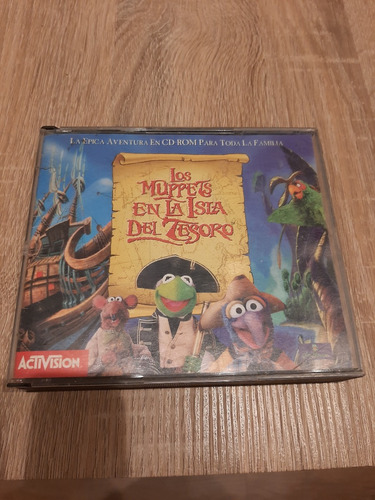 Juego De Pc Los Muppets En La Isla Del Tesoro