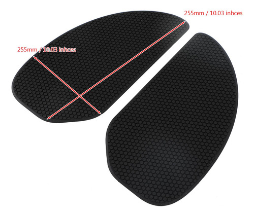 2 Almohadillas De Agarre Con Tanque Lateral Para Cafe Racer