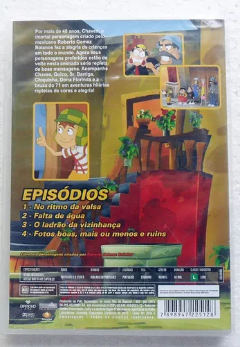 DVD Chaves em Desenho Animado Vol. 3 - Lacrado