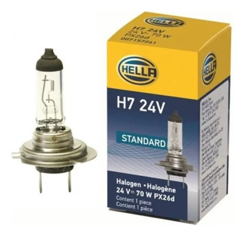 Ampolleta Hella H7 24v