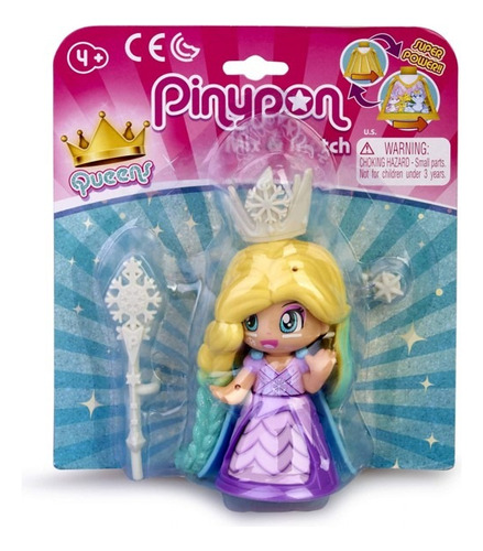 Muñeca Pinypon Reinas Mágicas Queens Mix & Match Famosa