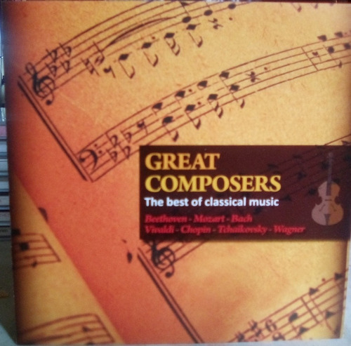 Cd Great Composers  The Best Of Classical Music  