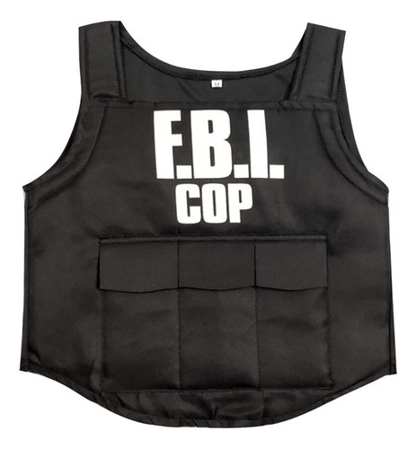 Ropa Swat, Cosplay, Halloween, Trajes Del Fbi Para Niños